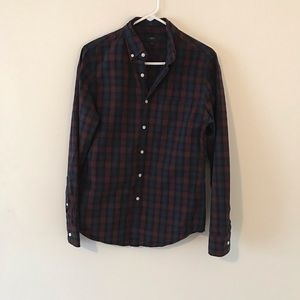 Mens Slim Small J. Crew Button Down Shirt